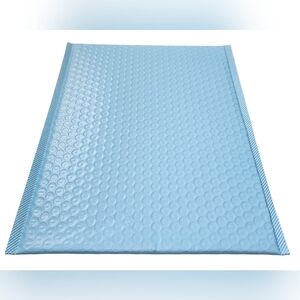 Light Blue Heavy Duty Poly Bubble Mailers, 20 Count 9" x 12" Waterproof